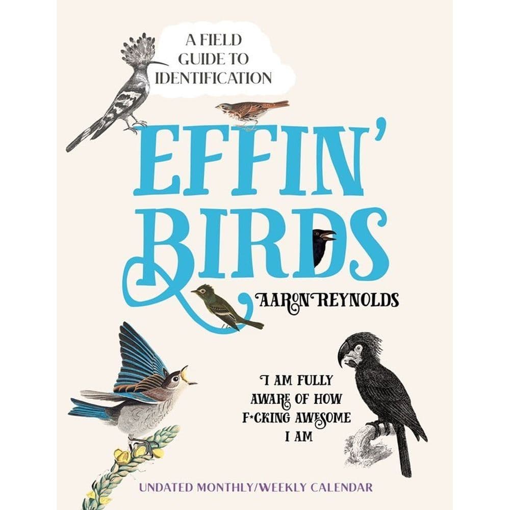 Effin Birds Undated Weekly Planner Main Product Image width=&quot;1000&quot; height=&quot;1000&quot;