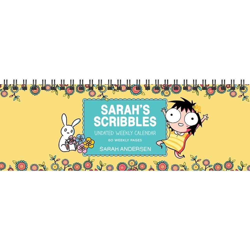Sarahs Scribbles Undated Weekly Desk Pad Main Product Image width=&quot;1000&quot; height=&quot;1000&quot;