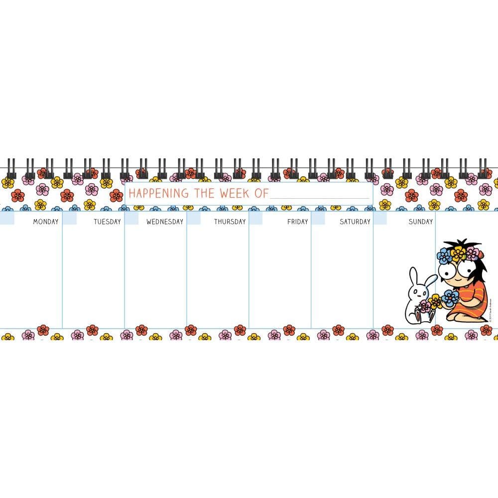 Sarahs Scribbles Undated Weekly Desk Pad First Alternate Image width=&quot;1000&quot; height=&quot;1000&quot;
