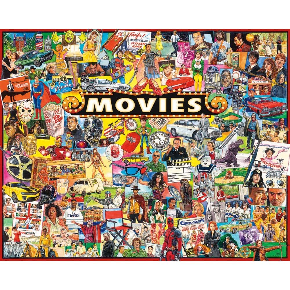 Movies 1000pc Puzzle Main Product  Image width="1000" height="1000"