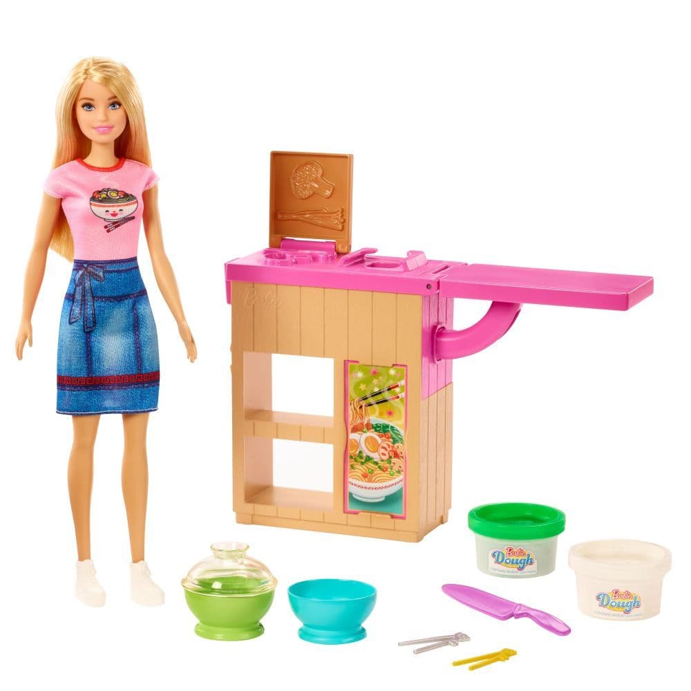 barbie noodle maker playset image main width="1000" height="1000"