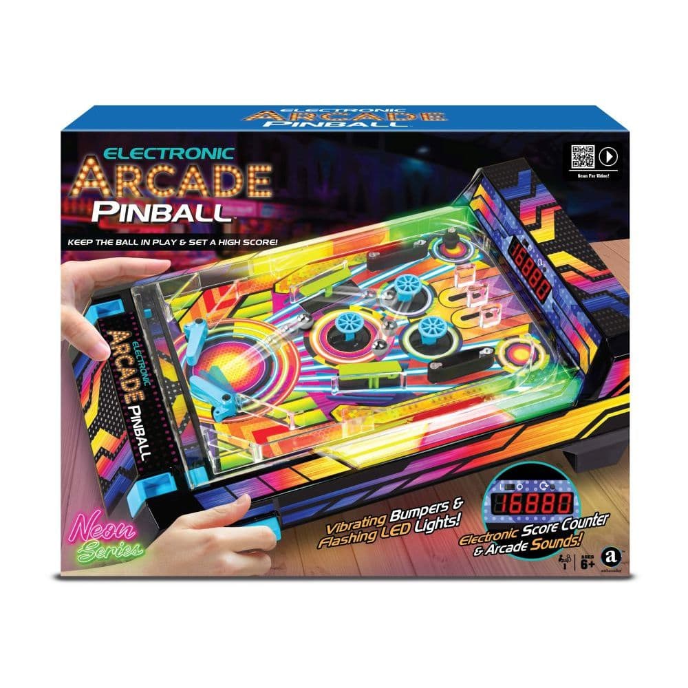 Electronic Arcade Pinball Game Main Image