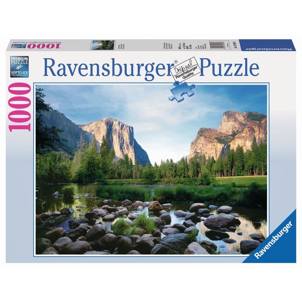 Yosemite Valley 1000pc Puzzle Main Product  Image width=&quot;1000&quot; height=&quot;1000&quot;