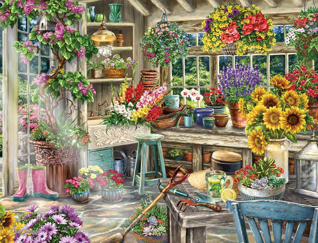 gardeners paradise 2000pc puzzle image 2 width="1000" height="1000"