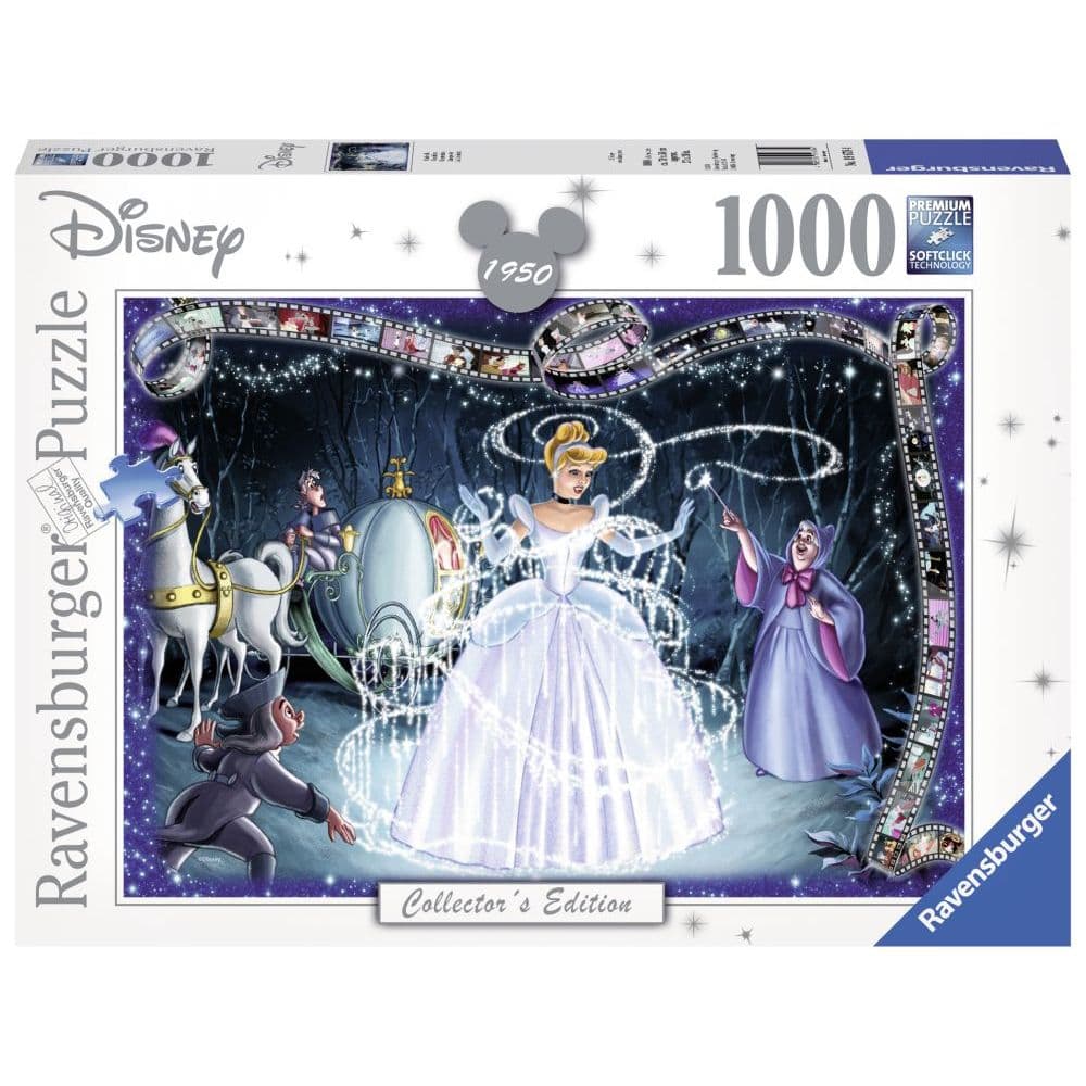 Disney Cinderella 1000 Piece Puzzle Main Product  Image width="1000" height="1000"