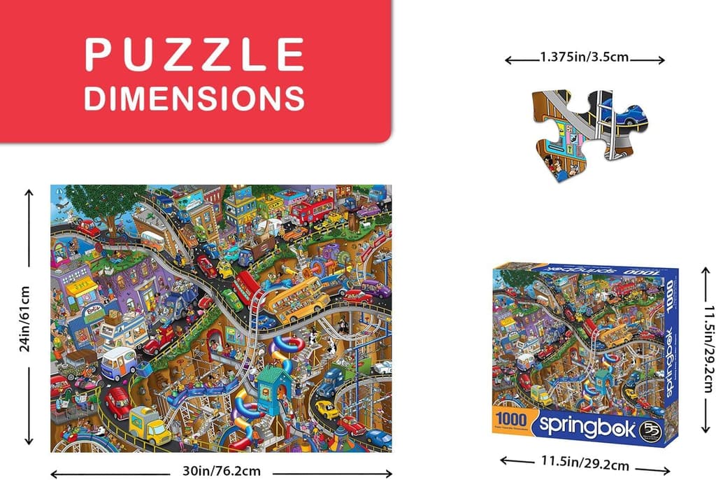 Getting Away 1000 Piece Puzzle 3rd Product Detail  Image width="1000" height="1000"