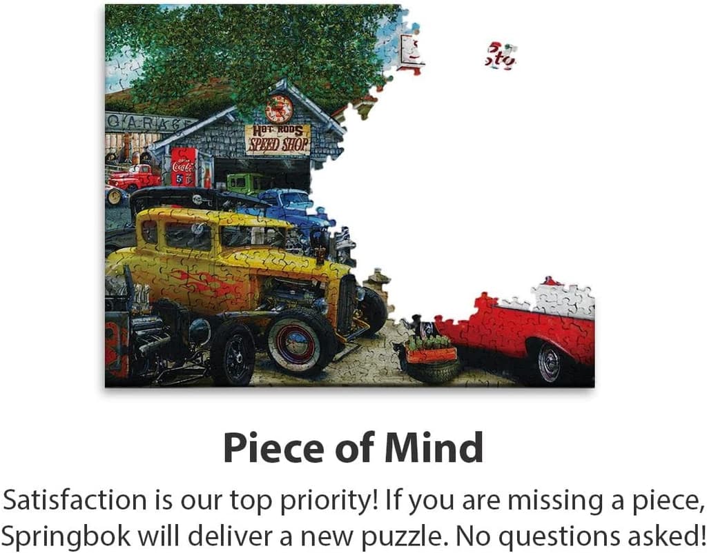 Hot Rod Cafe 1000 Piece Puzzle 6th Product Detail  Image width="1000" height="1000"