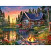 image sun kissed cabin 500 piece puzzle image 3 width="1000" height="1000"