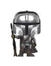 image Pop Star Wars The Mandalorian With Chrome Vinyl Figure 10inch Main Product  Image width="1000" height="1000"