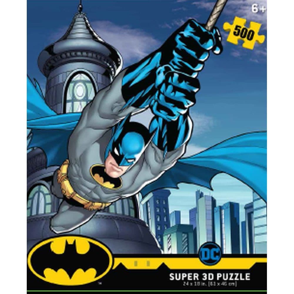 Lenticular 3D Puzzle DC Batman in Sky Puzzle Main Product  Image width="1000" height="1000"