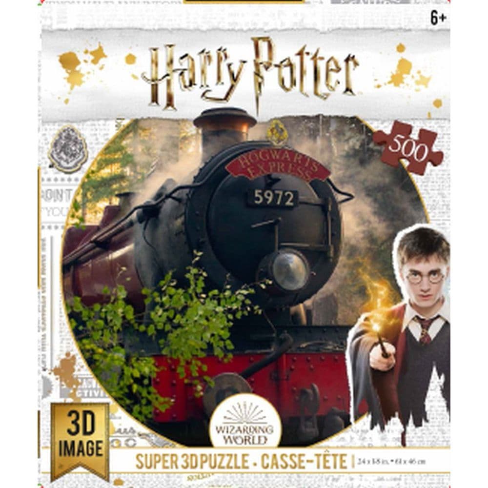 Lenticular 3D Puzzle HP Hogwarts Express Main Product  Image width="1000" height="1000"