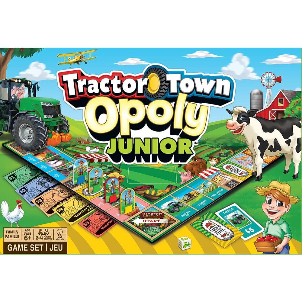Tractor Town Opoly Junior Main Product  Image width="1000" height="1000"