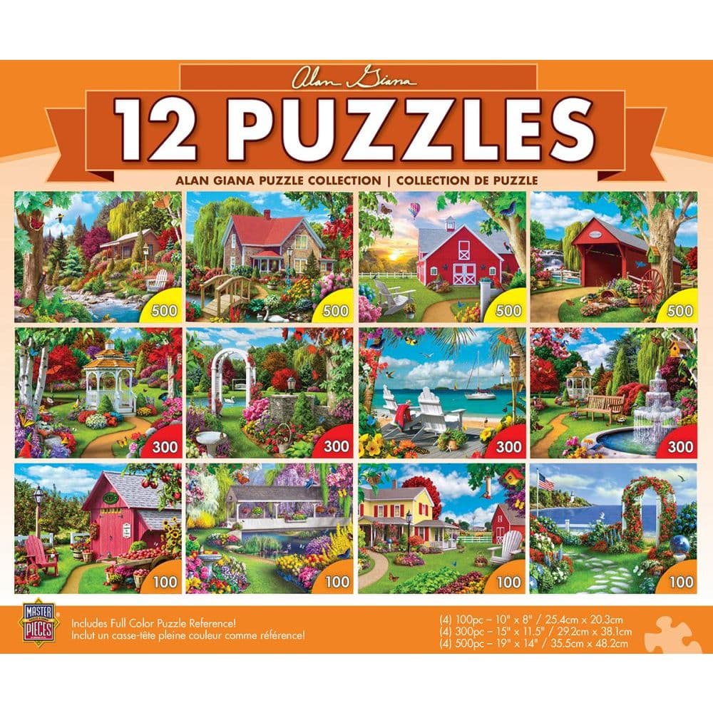 Alan Giana 12pk Puzzle Bundle