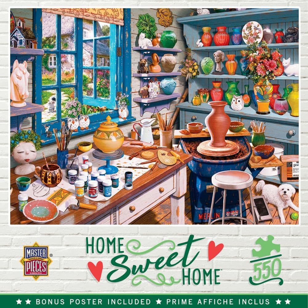 Garden Getaway 550pc Puzzle Main Product  Image width="1000" height="1000"