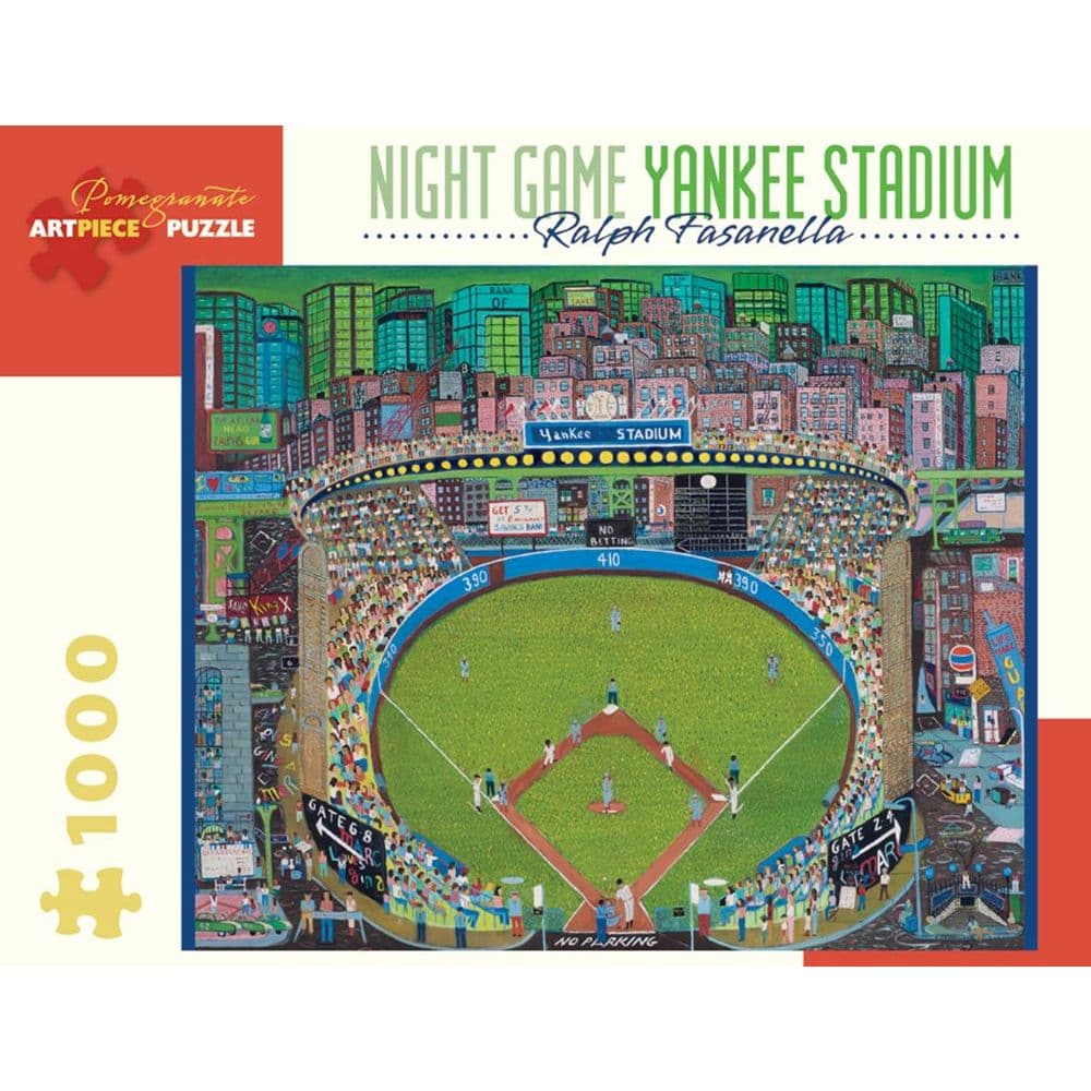 image Night Game Yankee Stadium 1000 pc Puzzle Main Product  Image width=&quot;1000&quot; height=&quot;1000&quot;