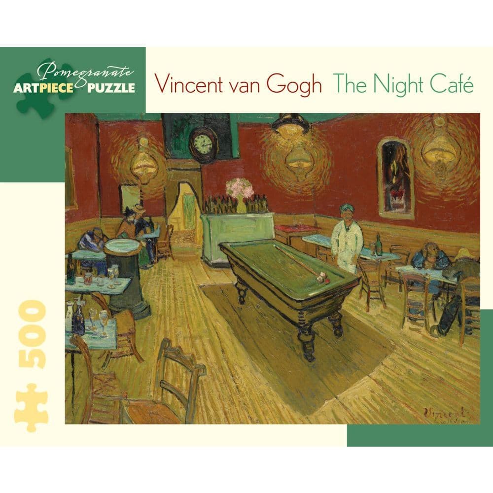 Vincent van Gogh The Night Cafe 500 pc Puzzle Main Product  Image width="1000" height="1000"