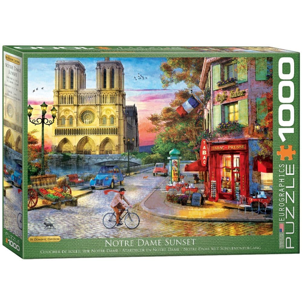 Notre Dame 1000pc Puzzle Main Product  Image width="1000" height="1000"