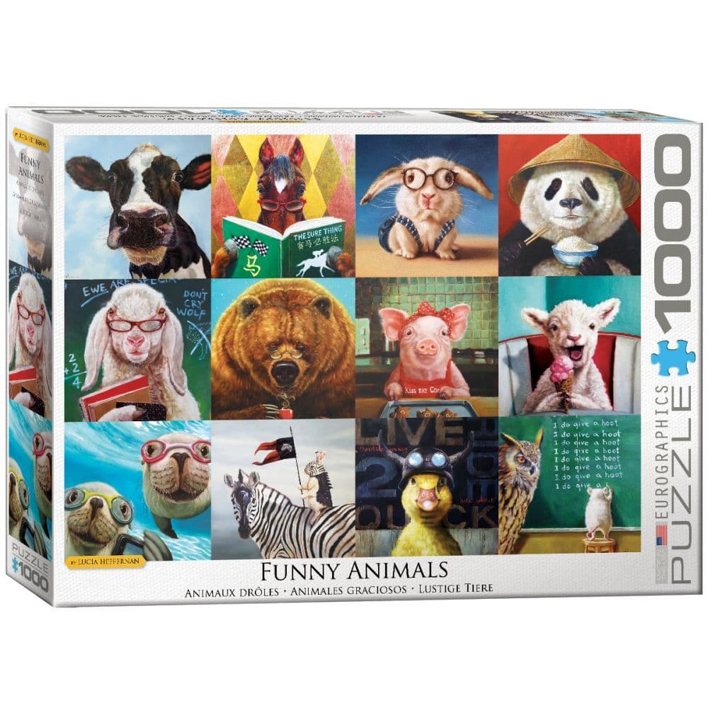 Animal Portraits 1000pc Puzzle Main Product  Image width=&quot;1000&quot; height=&quot;1000&quot;