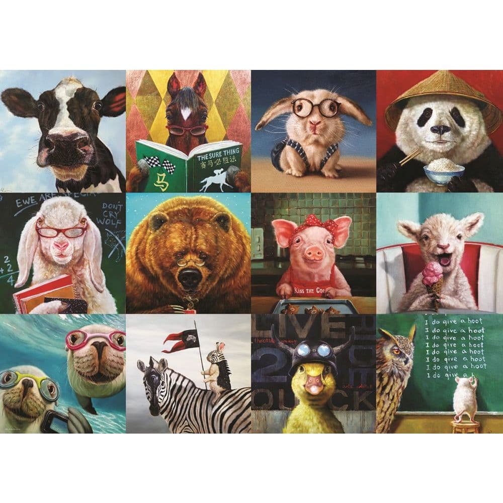 Animal Portraits 1000pc Puzzle 2nd Product Detail  Image width=&quot;1000&quot; height=&quot;1000&quot;