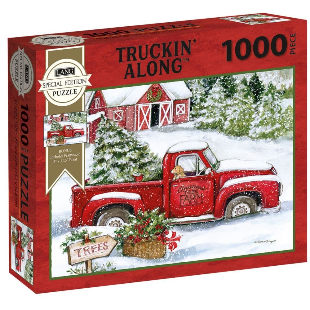 Truckin Along Special Edition 1000pc Puzzle Main Product  Image width="1000" height="1000"
