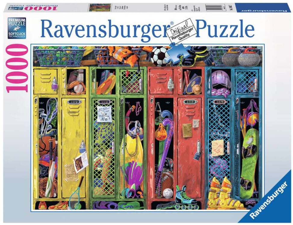 Locker Room 500pc Puzzle Main Product  Image width="1000" height="1000"