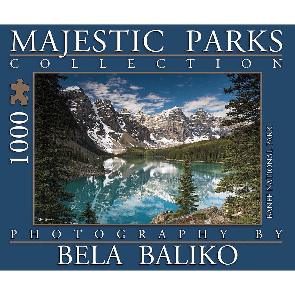 Majestic Parks Moraine Lake 2 1000pc Puzzle Main Product  Image width="1000" height="1000"
