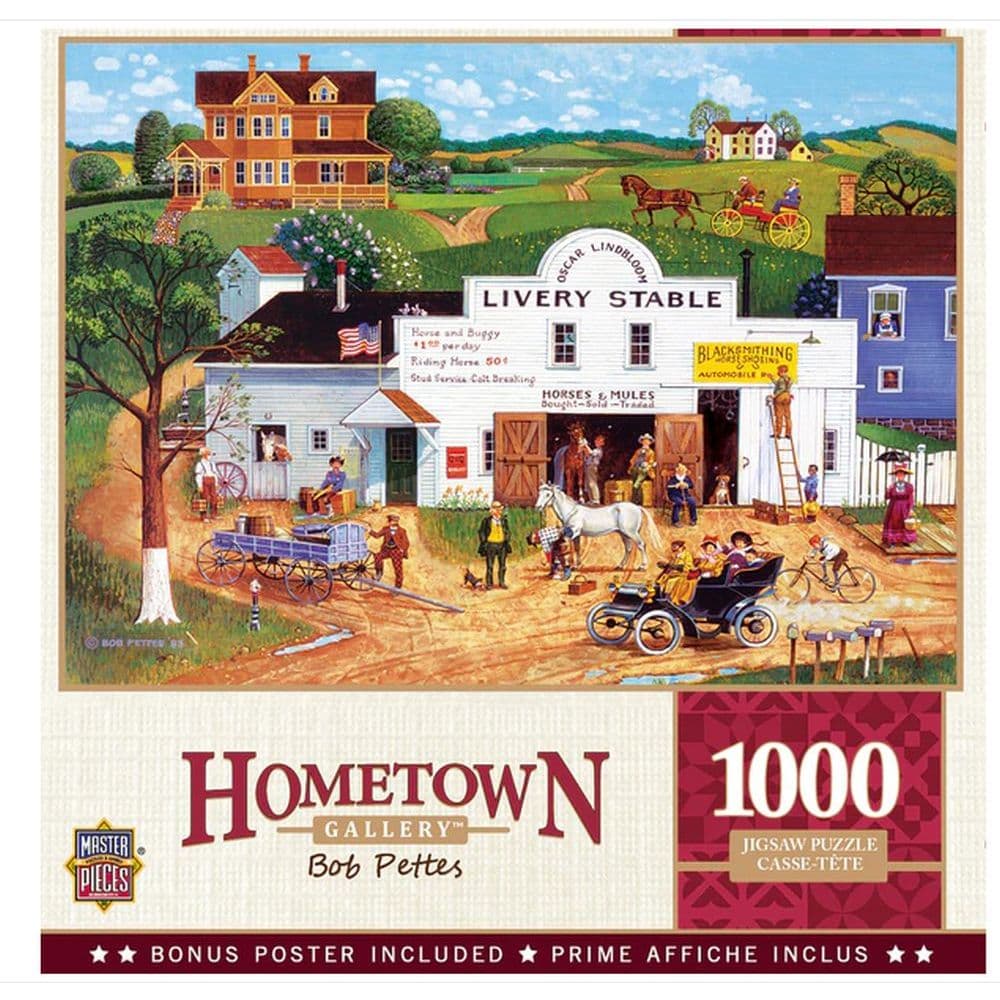 Hometown Changing Times 1000pc Puzzle Main Product  Image width="1000" height="1000"