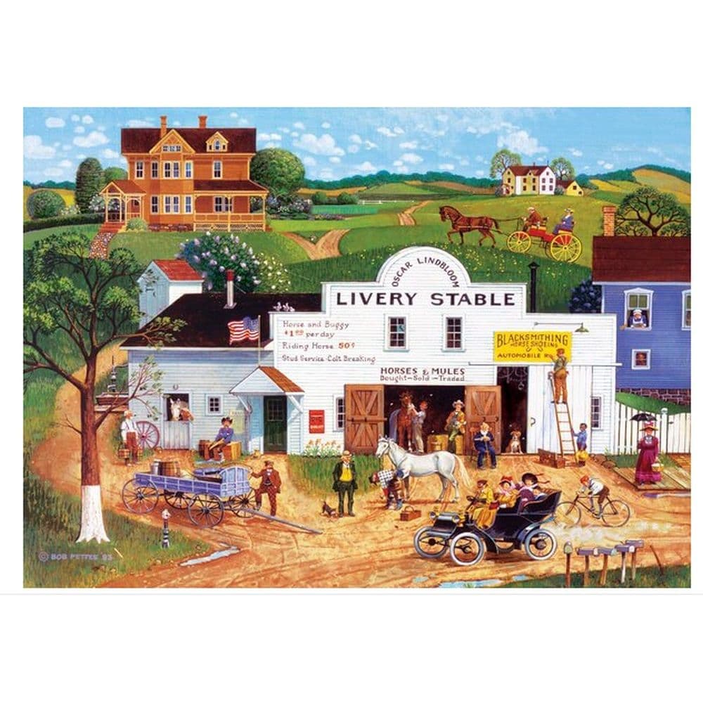 Hometown Changing Times 1000pc Puzzle 2nd Product Detail  Image width="1000" height="1000"