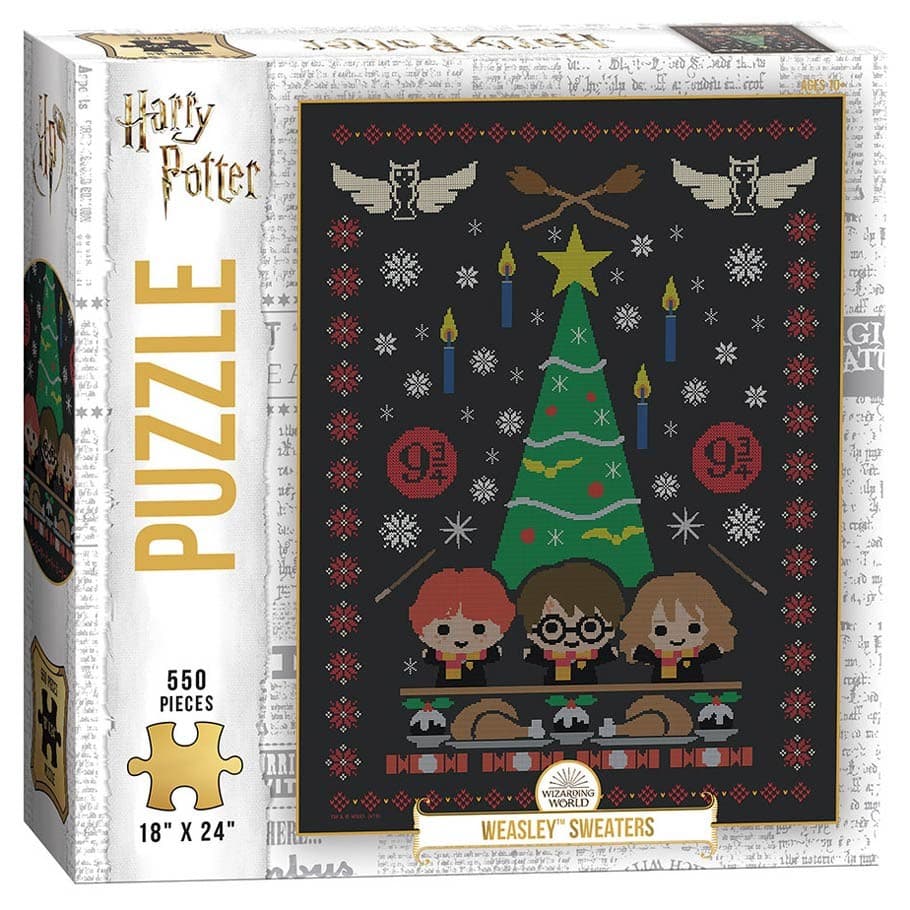 Harry Potter Weasley Sweaters 550pc Puzzle Main Product  Image width="1000" height="1000"