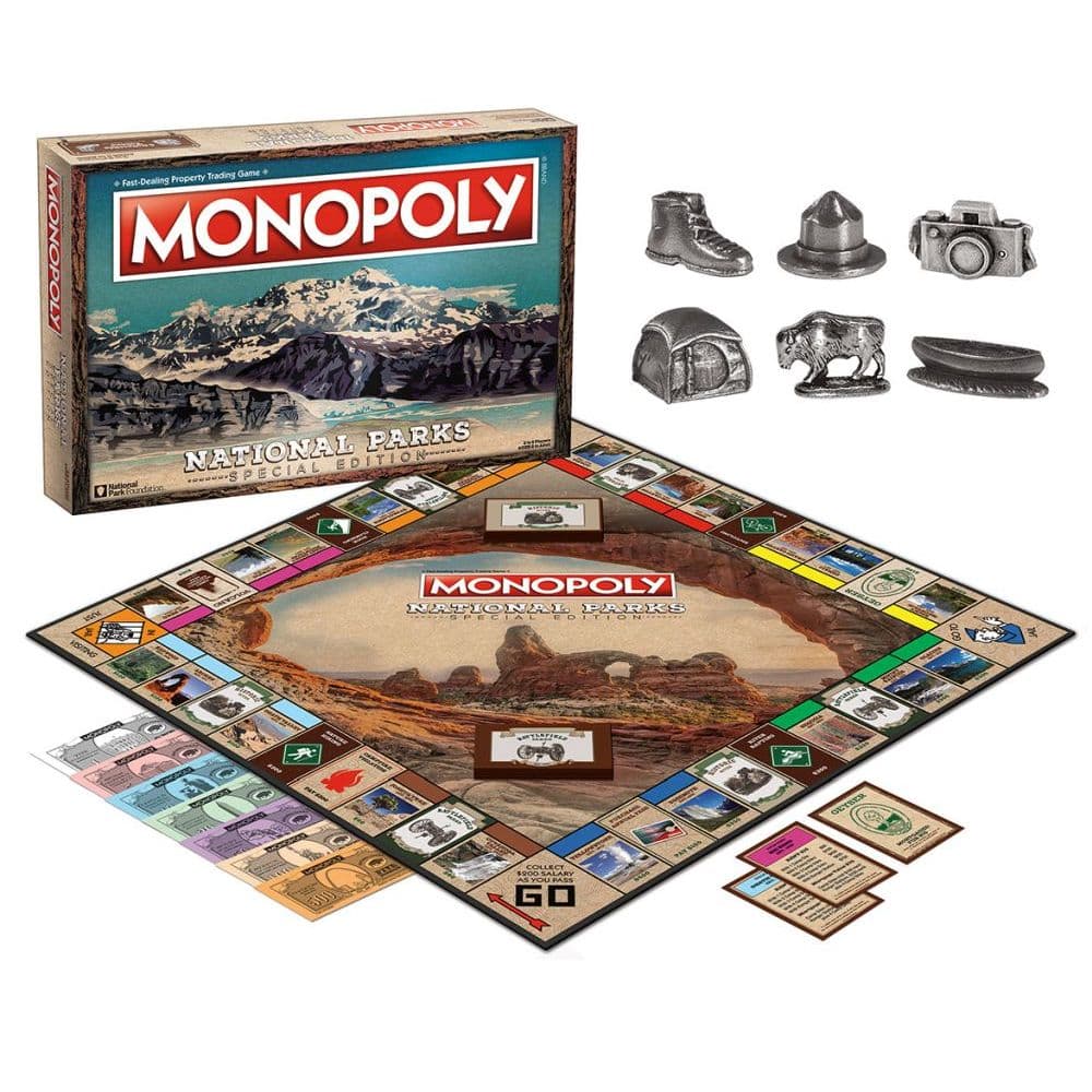 National Parks Edition Monopoly 3rd Product Detail  Image width="1000" height="1000"