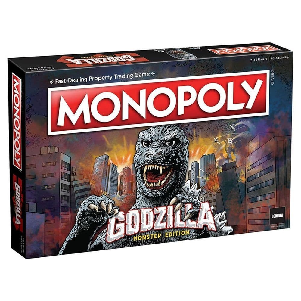 Godzilla Monopoly Main Product  Image width="1000" height="1000"