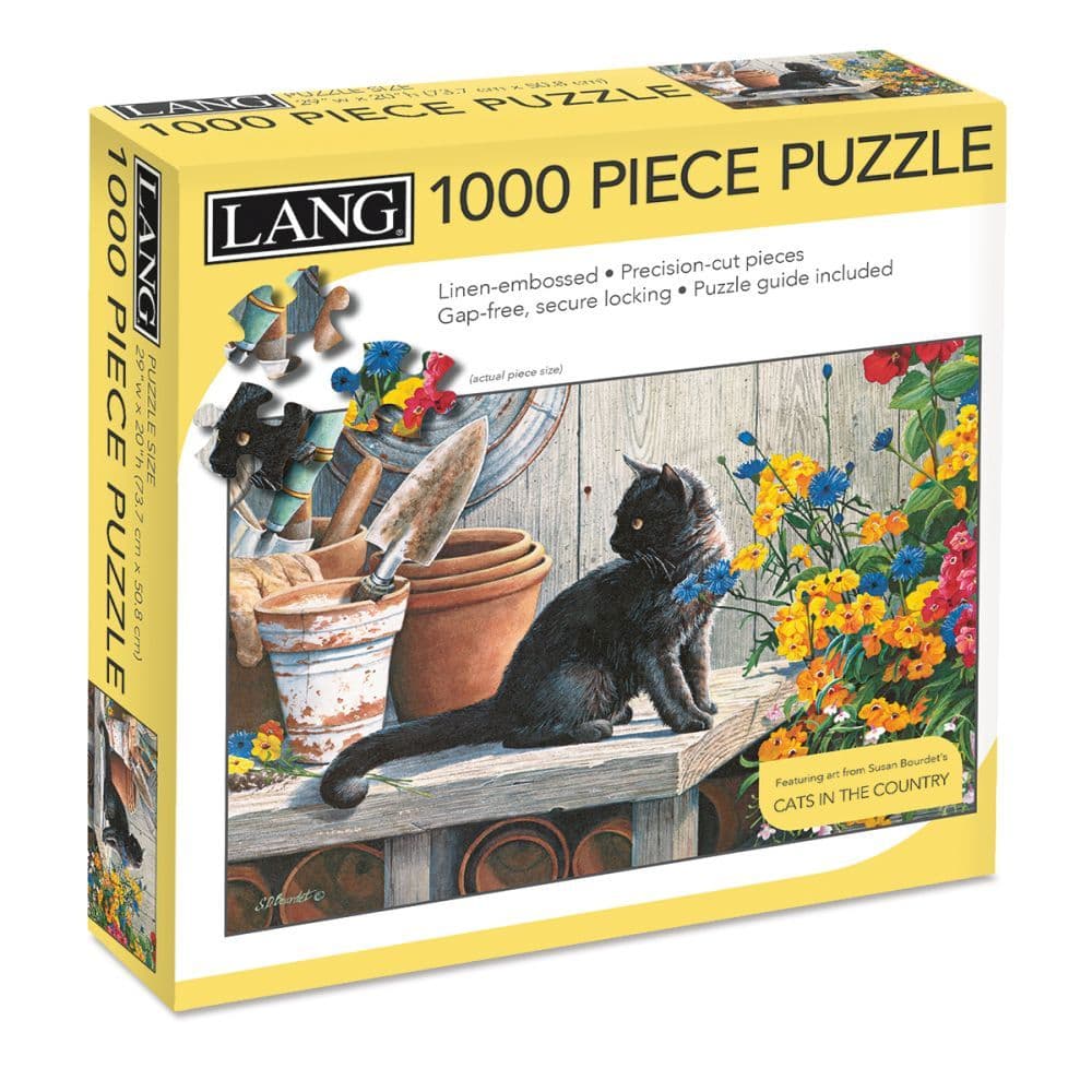 Puzzle Cat Bookshelf, 1 000 pieces