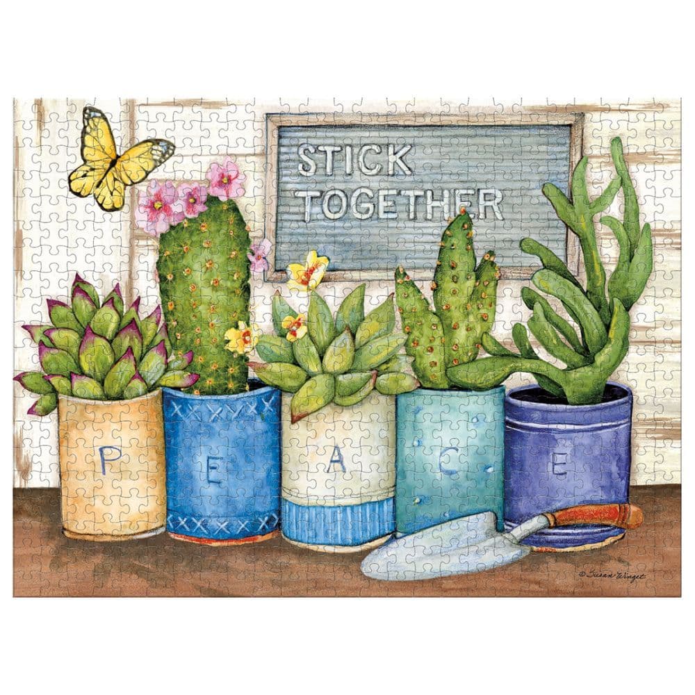 Stick Together 500 Piece Puzzle by Susan Winget 2nd Product Detail  Image width=&quot;1000&quot; height=&quot;1000&quot;