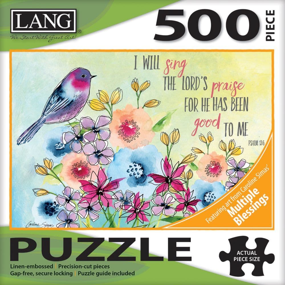 Sing Praise 500 Pc Puzzle 3rd Product Detail  Image width=&quot;1000&quot; height=&quot;1000&quot;
