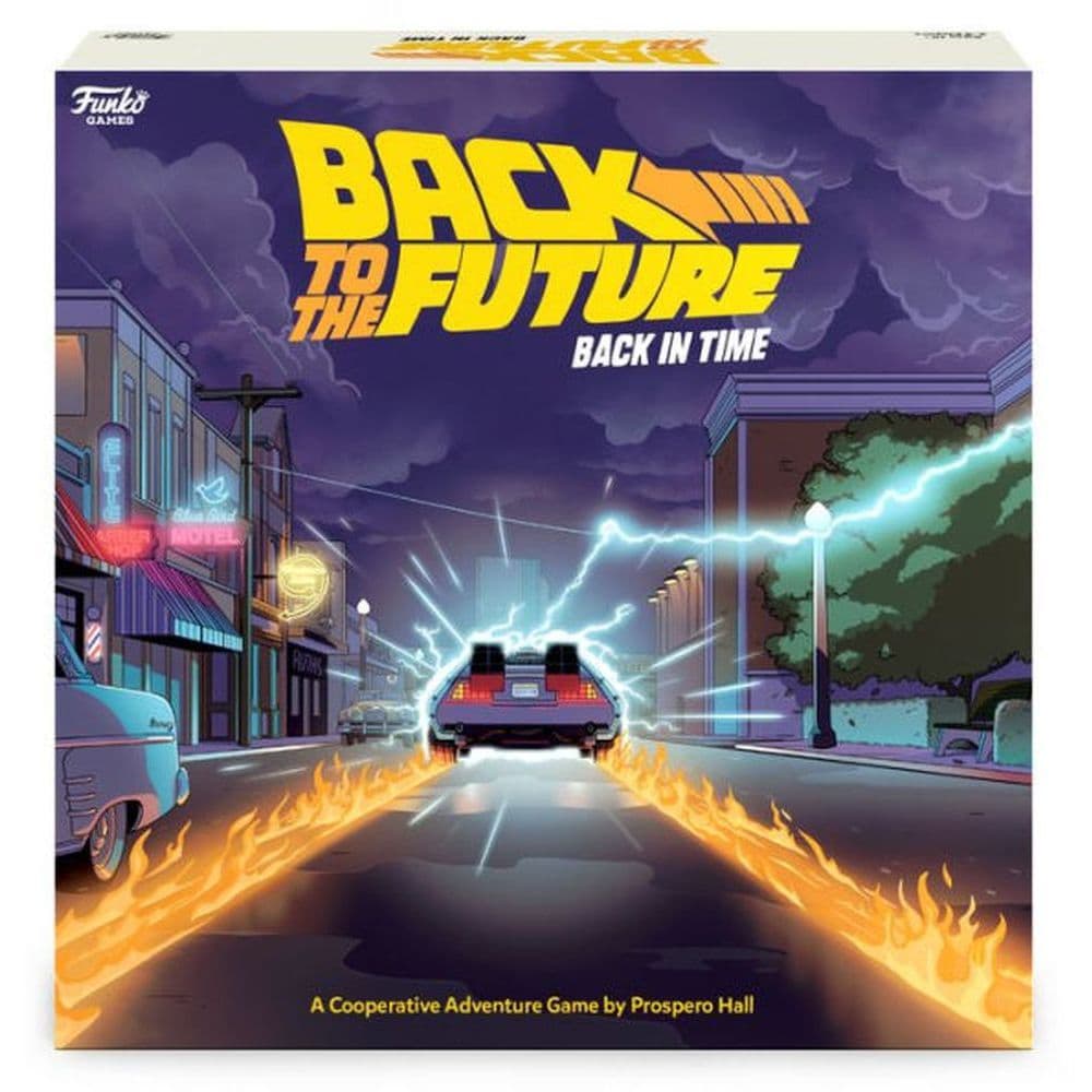Back To The Future Back In Time Board Game Main Product  Image width="1000" height="1000"