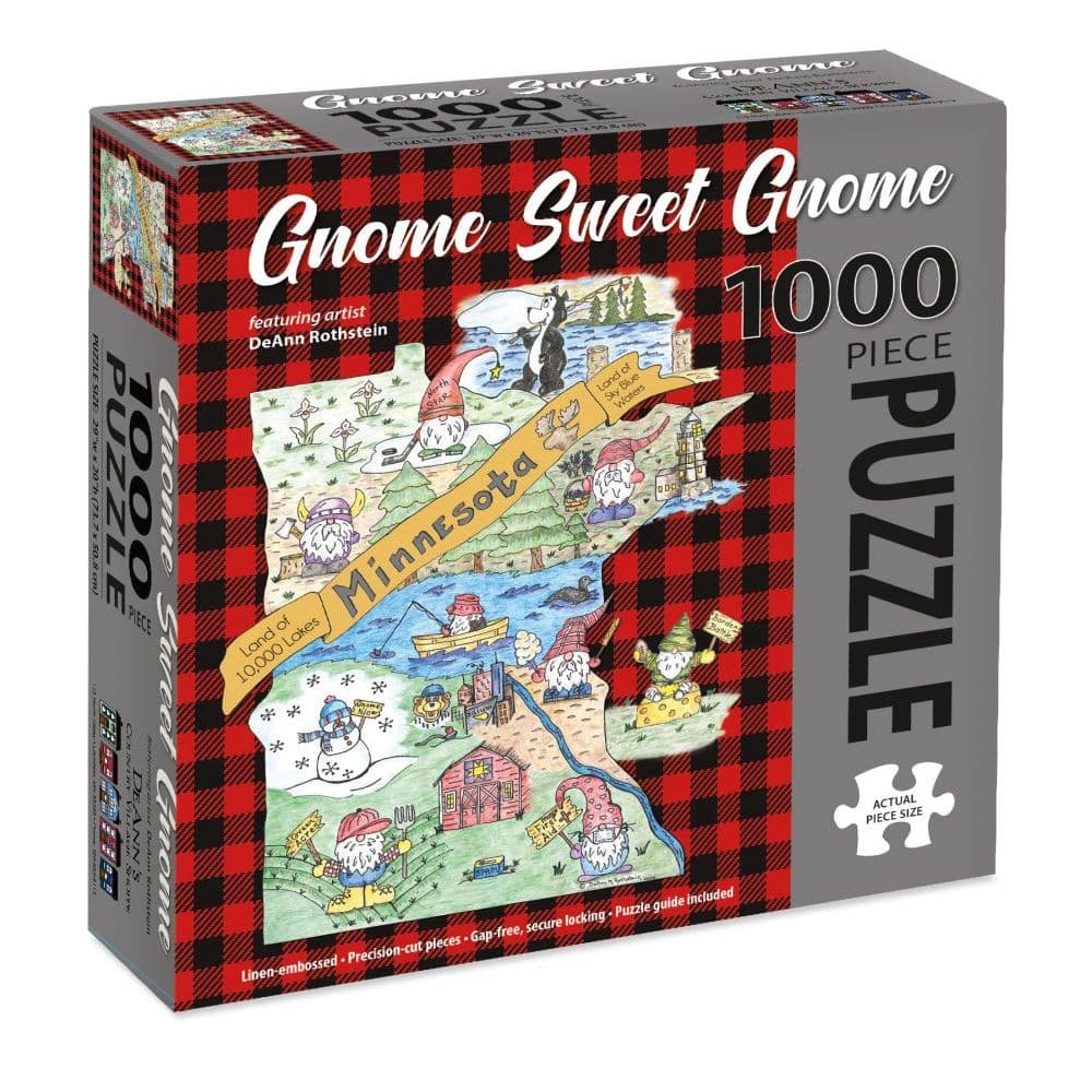 Gnome Minnesota 1000 Piece Puzzle Main Product  Image width=&quot;1000&quot; height=&quot;1000&quot;