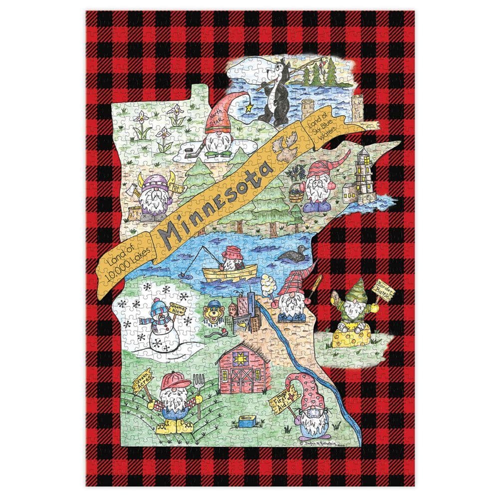 Gnome Minnesota 1000 Piece Puzzle 2nd Product Detail  Image width=&quot;1000&quot; height=&quot;1000&quot;