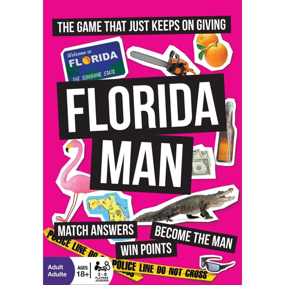 Florida Man Game Main Product  Image width="1000" height="1000"