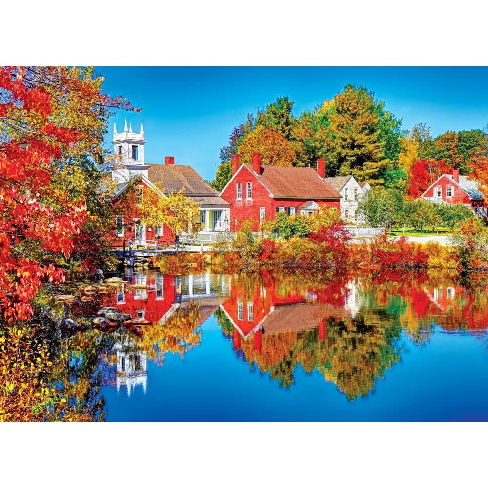 Kodak Autumn in Harrisville 1000pc Puzzle Main Product  Image width="1000" height="1000"