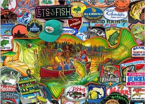 Lets Fish 1000pc Puzzle Main Product  Image width="1000" height="1000"