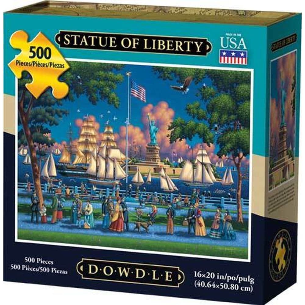 Statue of Liberty 500pc Puzzle Main Product  Image width="1000" height="1000"