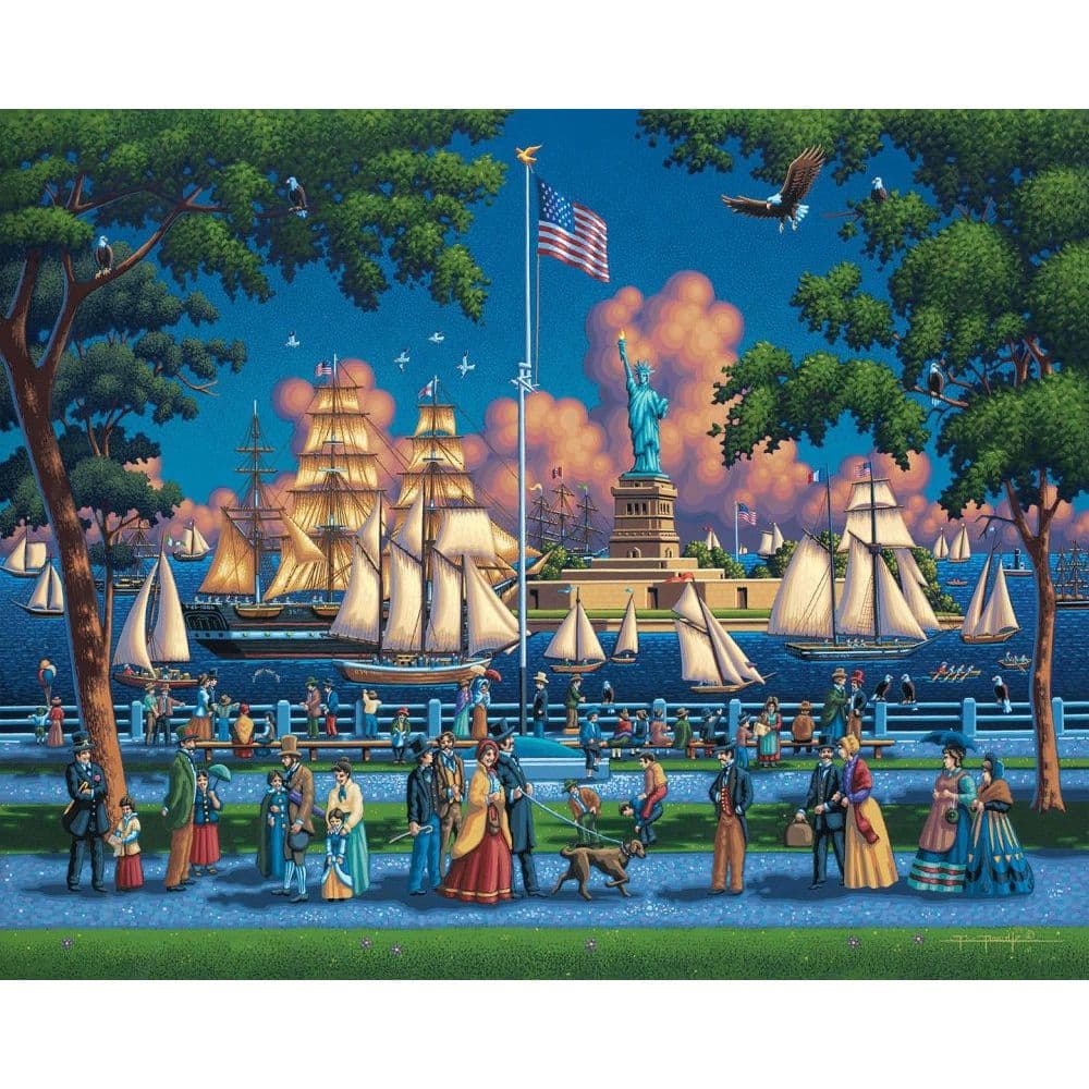 Statue of Liberty 500pc Puzzle 2nd Product Detail  Image width="1000" height="1000"
