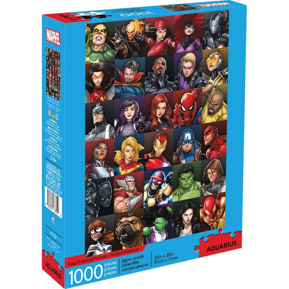 Marvel Heroes Collage 1000pc Puzzle Main Product  Image width="1000" height="1000"