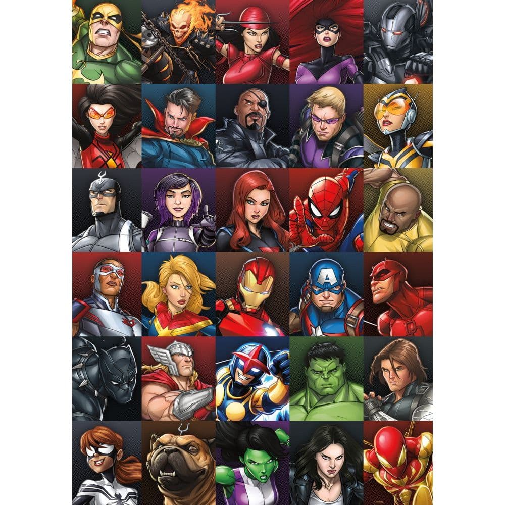 Marvel Heroes Collage 1000pc Puzzle 3rd Product Detail  Image width="1000" height="1000"