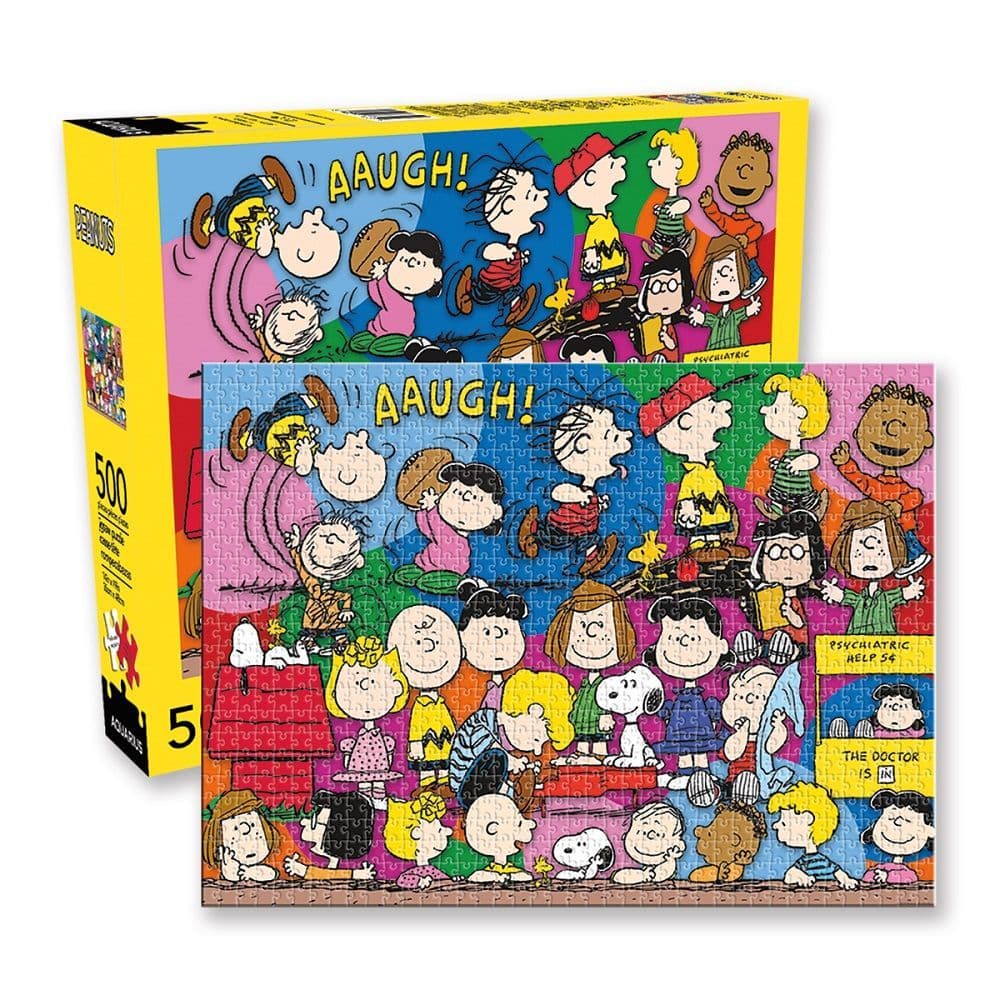Peanuts Cast 500pc Puzzle 2nd Product Detail  Image width="1000" height="1000"