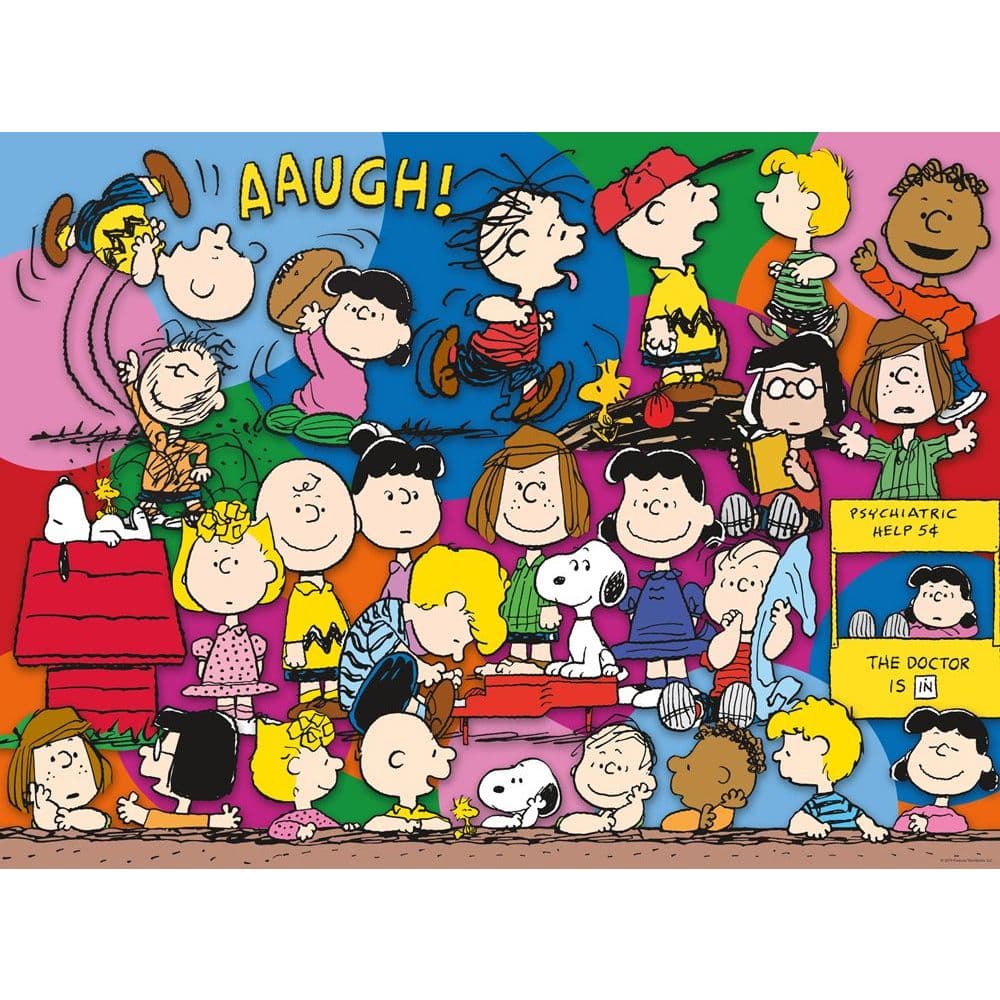 Peanuts Cast 500pc Puzzle 3rd Product Detail  Image width="1000" height="1000"