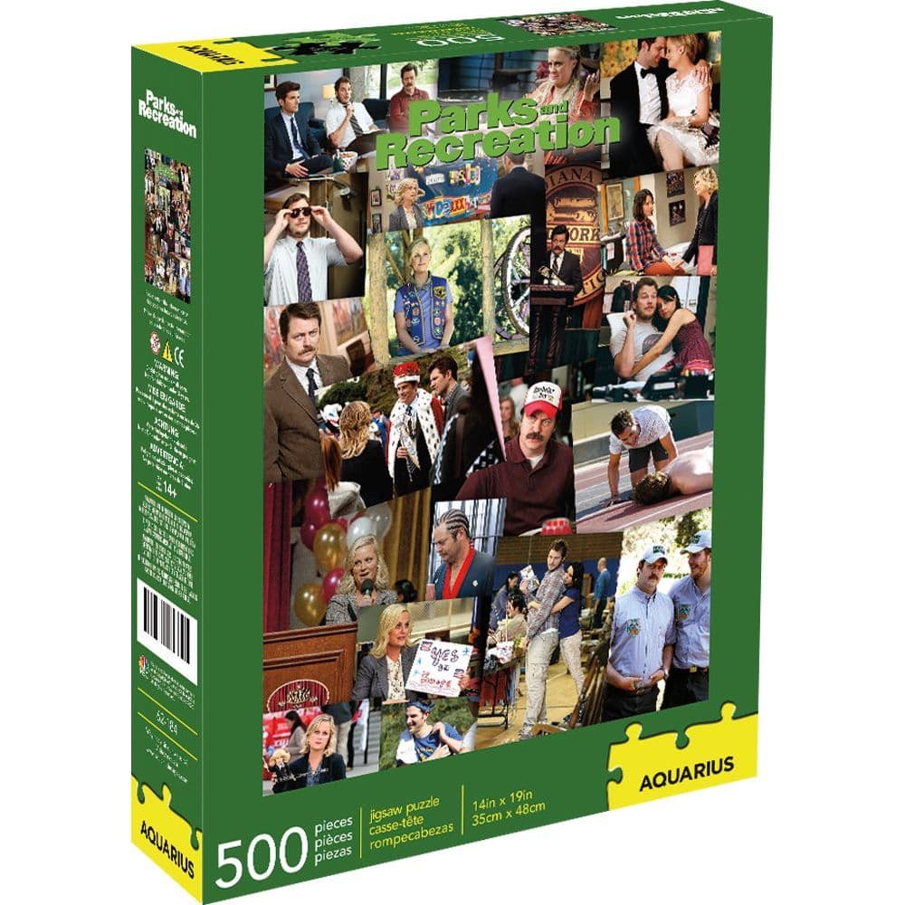 Parks and Rec Collage 500pc Puzzle Main Product  Image width="1000" height="1000"