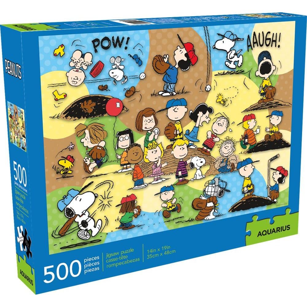 Peanuts Baseball 500pc Puzzle Main Product  Image width="1000" height="1000"