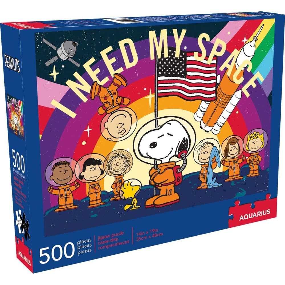 Peanuts Snoopy In Space 500pc Puzzle Main Product  Image width="1000" height="1000"