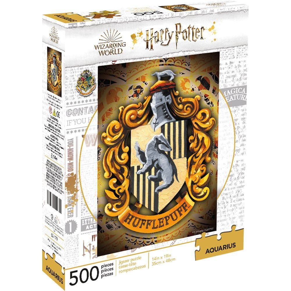 Harry Potter Hufflepuff 500pc Puzzle Main Product  Image width="1000" height="1000"